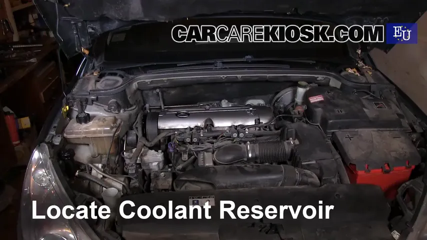 2005 Peugeot 407 SW 2.0L 4 Cyl. Coolant (Antifreeze) Add Coolant
